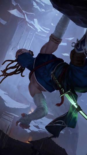 Kinkou Lifeblade from Legends of Runeterra 4K