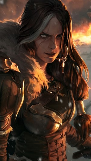 Scarmother Vrynna from Legends of Runeterra 4K
