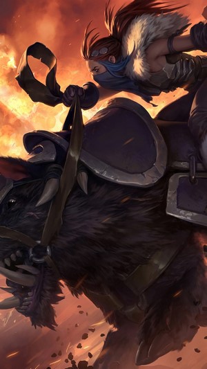 Scarmaiden Reaver from Legends of Runeterra 4K