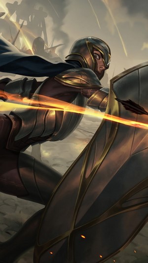 Brightsteel Protector from Legends of Runeterra 4K