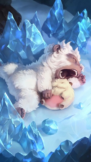 Yeti Yearling from Legends of Runeterra 4K