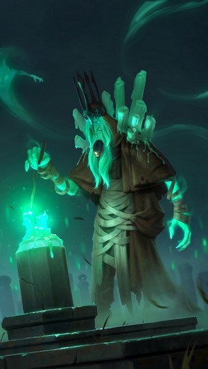 The Rekindler from Legends of Runeterra 4K