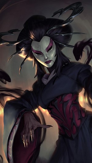Silent Shadowseer from Legends of Runeterra 4K