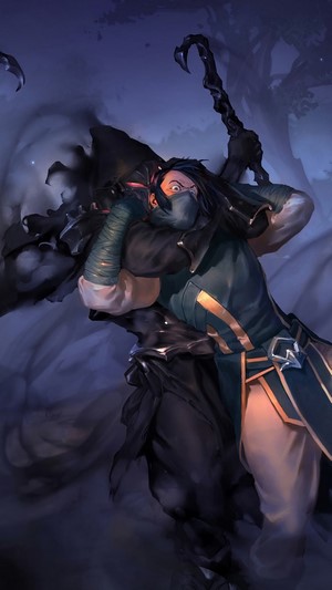 Ren Shadowblade from Legends of Runeterra 4K
