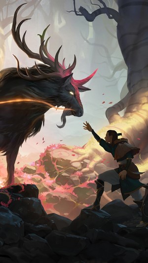Herald of Spring from Legends of Runeterra 4K