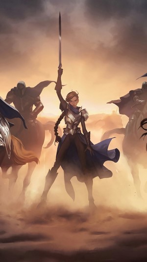 Cithria the Bold from Legends of Runeterra 4K
