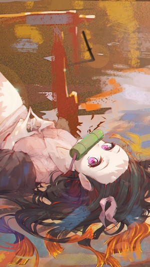 Nezuko Kamado from Kimetsu no Yaiba 4K