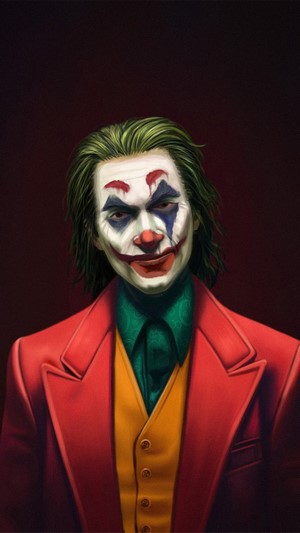 Joker from Movie, Joaquin Phoenix, Art, 4K