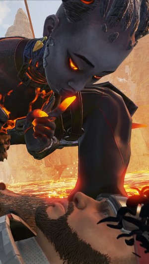 Caustic from Apex Legends ignites a fuse