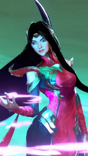 Irelia from LoL, Phoenix, 4K