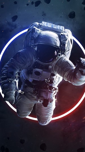 Astronaut, Space, Digital Art, 4k HD Phone Wallpaper | Rare Gallery