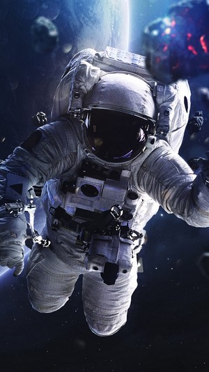 Space, Astronaut, 4k HD Phone Wallpaper | Rare Gallery