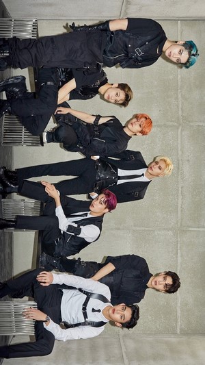SuperM Members in Black Outfits