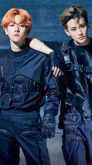 SuperM Baekhyun and Mark 4K