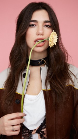 Dua Lipa, Beautiful, Sunflowers, 4k HD Phone Wallpaper | Rare Gallery