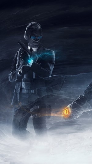 Nokk and Warden from Rainbow Six Siege
