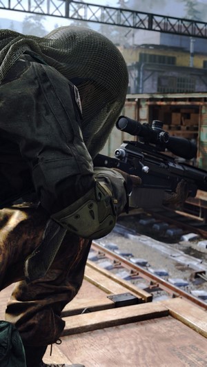 Sniper from Call of Duty Modern Warfare 4K
