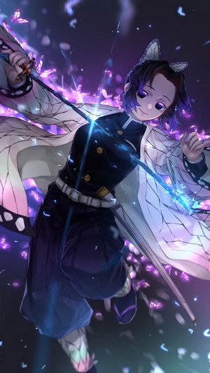 Shinobu Kocho, Kimetsu no Yaiba, 4k