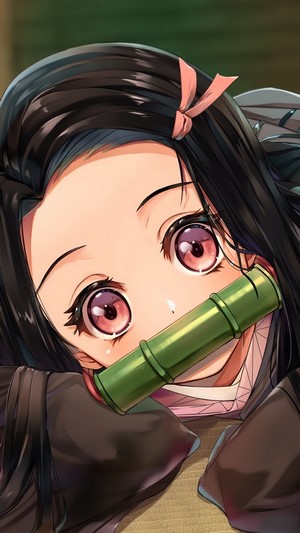 Cute, Nezuko Kamado, Kimetsu no Yaiba, 4k