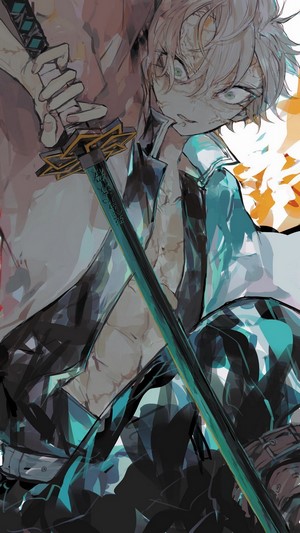 Sanemi Shinazugawa, Kimetsu no Yaiba, 4k
