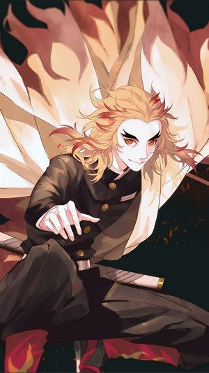 Kyojuro Rengoku from Kimetsu no Yaiba 4K