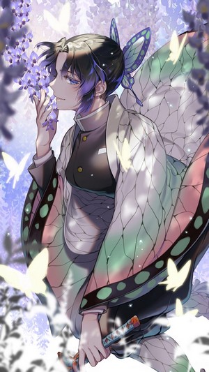 Shinobu Kocho from Kimetsu no Yaiba 4K