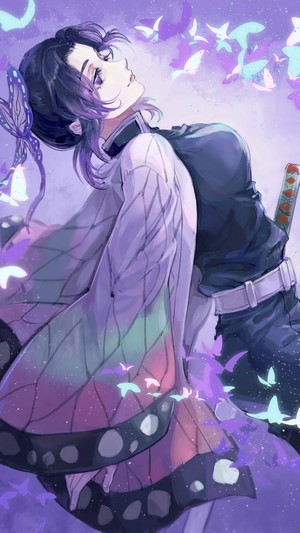 Shinobu Kocho from Kimetsu no Yaiba 4K