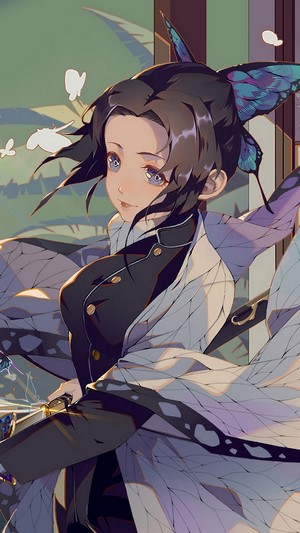 Shinobu Kocho from Kimetsu no Yaiba 4K