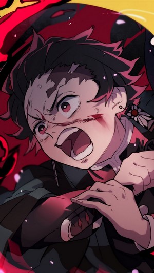 Tanjiro Kamado, Kimetsu no Yaiba, 4k