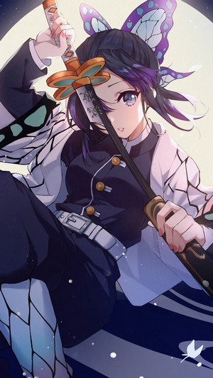 Shinobu Kocho, Kimetsu no Yaiba, 4k