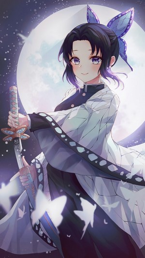Shinobu Kocho, Kimetsu no Yaiba, 4k