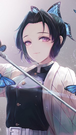 Shinobu Kocho from Kimetsu no Yaiba 4K