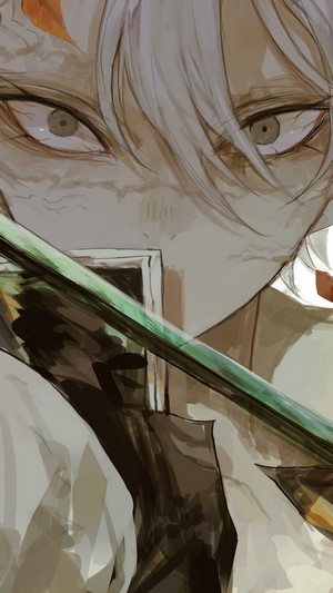 Sanemi Shinazugawa from Kimetsu no Yaiba 4K