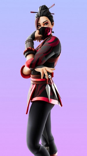 Red Jade from Fortnite 4K