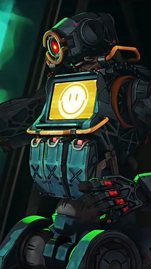 Pathfinder, Happy, Emoticon, Apex Legends, Season 3, 4k