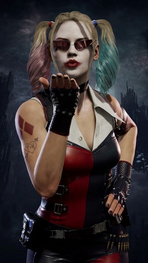 Harley Quinn from Mortal Kombat 11 4K