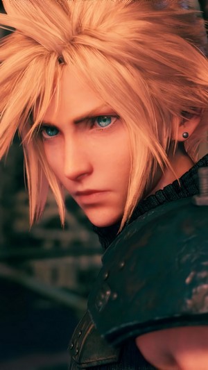 Cloud Strife from Final Fantasy 7 Remake 4K