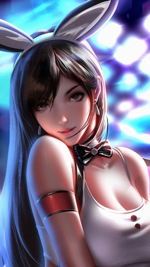 Tifa Lockhart from Final Fantasy 7 Remake 4K