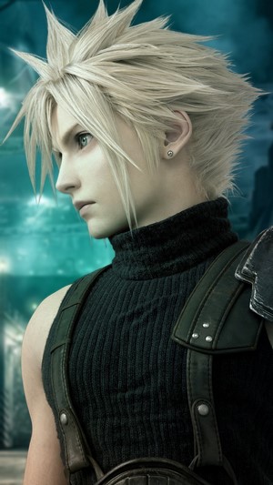 Cloud Strife, Final Fantasy 7 Remake, 4k HD Phone Wallpaper | Rare Gallery