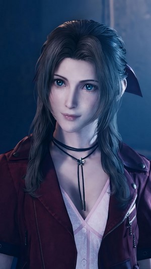 Aerith Gainsborough from Final Fantasy 7 Remake 4K