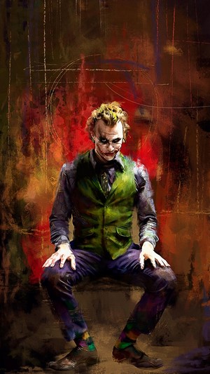 Joker, Heath Ledger, 4k