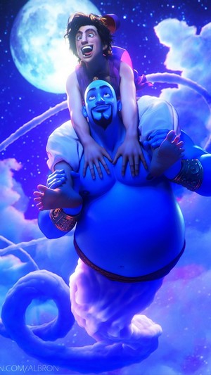 Aladdin and Genie 4K