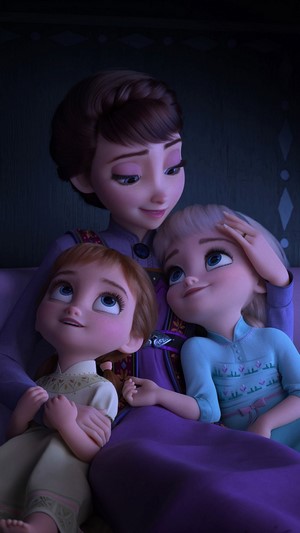Frozen 2, Anna, Elsa, Queen Iduna HD