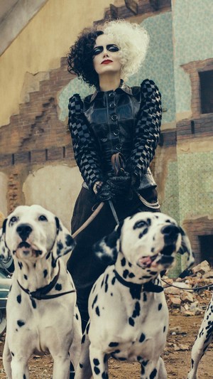 Cruella, Emma Stone, 2021, Movie, 4k