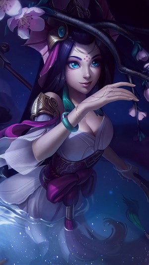 Nami from League of Legends Splendid Staff Splash Art 4K