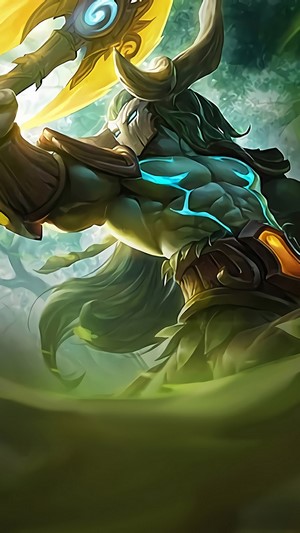 Hylos, Jungle Watcher, Skin, Mobile Legends, 4k