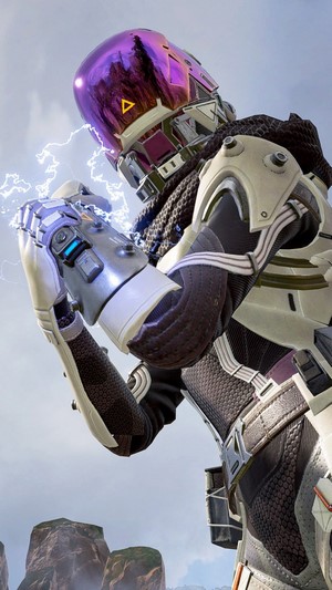 Wraith from Apex Legends using abilities