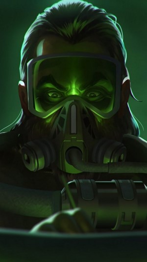Caustic from Apex Legends 4K
