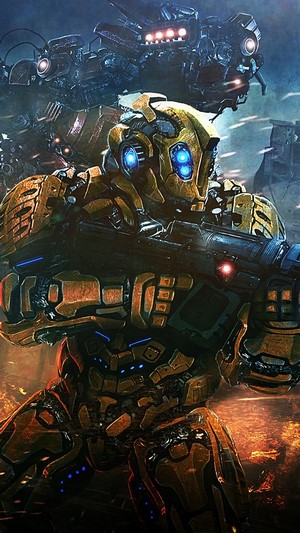 Sci-Fi, Mecha, Robot, Army, 4k