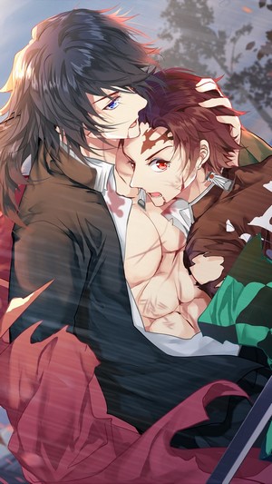 Giyu and Tanjiro from Demon Slayer 4K